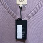 Chaser Thermal Knit Tunic Top Long Sleeve Dusty Rose Size M Photo 2