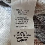 BomBom Buffalo Plaid Lightweight Scoop Neck Sweater Size L Photo 9