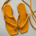 ZARA  Leather Sandals Photo 4