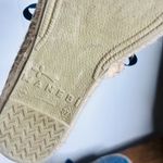 Manebi Hampton's Lace Up Espadrille Sneakers in Chambray 37 6.5 Coastal Prep Blue Photo 6