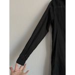 Vix Paula Hermanny  Women's Small Juliana Short Mini Cover Up Black Shirt Swim Photo 7