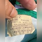 Vintage Oakbrook Green Corduroy Pants For Women Size 2 Photo 8