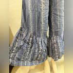 Japna  Wide Leg Romper Floral Wide Leg Strapless Smocked Jumpsuit Women's XS NWT Photo 8