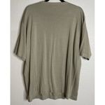 Roundtree & Yorke Roundtree Yorke Womens XL Brown Tunic Top Sweater Short Sleeve Silk Blend Career Photo 6