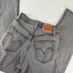 Levi's Levi’s Ribcage Straight Gray Jeans Photo 6