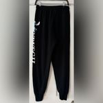 Disney  Black Stitch Joggers Size Medium EUC Like New‎ Photo 1