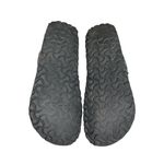 Papillio By Birkenstock Gizeh Metallic Silver Leather Slip Photo 7