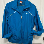 Nike  Vintage Vibrant Blue Athletic Jacket Photo 0