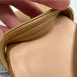 J.Crew  Evelyn double-strap heels in leather size 8 in sand castle tan‎ neutral Photo 4