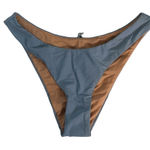 J.Crew  Light Blue Cheeky Bikini Swim Bottom - Size Small Photo 0