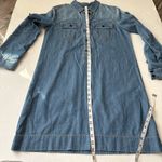 J.Crew  workwear shirt dress denim 100% cotton style 78958 size 4 Photo 14