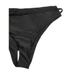 ANDIE NWT  The Riviera Bottom Belted High Waisted Medium Coverage Leg Cut S Black Photo 2