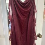 Cider Burgundy maxi formal dress  Photo 1