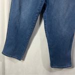 Michael Kors Oversized High Rise Crop Denim Pants Size 10 Photo 2