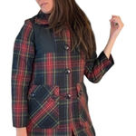 Pendleton Tartan quilted hooded jacket oversized NWOT Photo 0