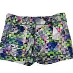 FILA Geometric Design Running Shorts Green Black White Size Small Photo 0