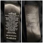 Aritzia  Wilfred Lydia Ruched Mini Dress in Black Photo 10