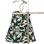 ANDIE NWT Waikiki Swim Cover Dress XS Ivory Palm Leaf Print Beachwear Vacation Photo 3