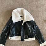 VICI Bleeker Faux Leather Shearling Jacket Photo 3