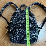 Vera Bradley  Black and White Floral Backpack Photo 5