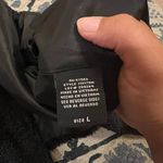 Slny  black fuzzy cardigan L Photo 5