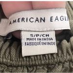 American Eagle Wide Leg Olive Green Pants Photo 1