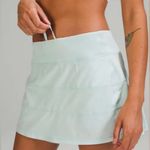 Lululemon  pace rival mint green skirt size 8 Photo 0