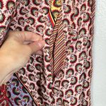 CAbi  Style 5664 Poet Jacket Boho Patchwork Multicolor Kimono Cardigan Size Small Photo 6