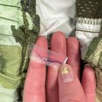 Free People Movement Stadium printed green camo pants drawstring size medium J39 Photo 3