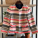 The Limited  Jacquard Blazer Jacket, Small Photo 0