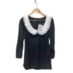 Sister‎ Jane Aquarius Scoop Neck Mini Dress Size XS Black Photo 5