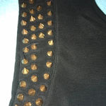 Reserved 𝅺Spike blouse by  black peplum blouse size M Photo 9