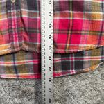 American Eagle Boyfriend Fit Button Up Flannel Sz S Photo 6