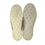 Stella McCartney  White Vegan Leather Canvas High Top Trainers Sneakers Shoes 36 Photo 3