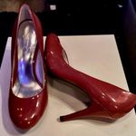 Jessica Simpson EUC Stunning Dark Red Pumps by with 4" Heels Size:8W Photo 0