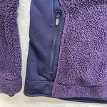 Columbia  Jacket Womens Large Purple Fleece‎ Zip Coat Outdoors some sleeve wear Photo 5
