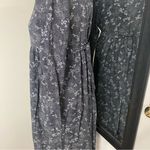 VINTAGE NEWPORT NEWS COTTON PRAIRIE DRESS GRANNY CHIC LACE COLLAR MADE IN USA Blue Size M Photo 5