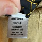 Visual Professional Vintage 100% Rayon Pencil Skirt Army Tan One‎ Size 1985 Photo 4