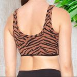 Varley Kellam Sports Bra Medium Impact in Clay Zebra XXS Photo 1