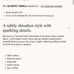 J.Crew  Embellished shrunken button-up shirt in tartan brushed cotton oxford 0 Photo 2