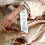 Aerie  Peach Orange Soft Knit Tie Dye Tassel Sleeveless Loungewear Romper XS Photo 5