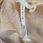 Anthropologie  Peach Ruffled Layer Lace Sleeveless Top Size 12 Coquette Lace Top Photo 8