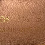 Cole Haan Platform Wedge Slingback Shoes Sandals Tan Camel Leather Sz 7.5 Photo 9