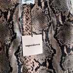 superdown Revolve  NWT Snakeskin Pants Photo 4