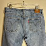 Levi's Vintage‎ 90s  501 CT Customized & Tapered Jeans Size 33x28.5 Light Wash Photo 6