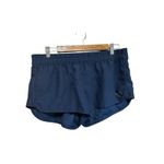 Hurley  Women's Navy Blue Athletic Running‎ Shorts, Size L, Activewear Gym Photo 5