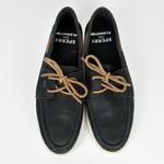 Sperry  Womens Cruise Plushstep Boat Shoes Lug Outsole Black Leather Size 9 Photo 8