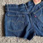 Levi's Levi Strauss & Co Dark Wash Jean Shorts Size 26 Photo 9