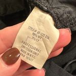 Alice + Olivia  Black Leather Trim Pants Size 4 Photo 3