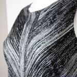 barney's new york  COOP silk blend black and white dress, size‎ S Photo 7